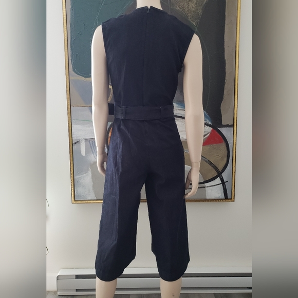 Kendall + Kylie | Sleeveless Lace-up Denim Jumpsuit - Picture 4 of 15